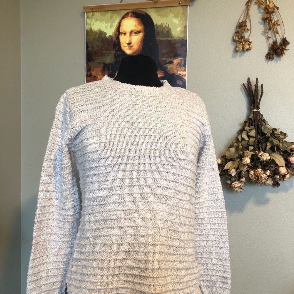 ALPS Knit Cream Sweater